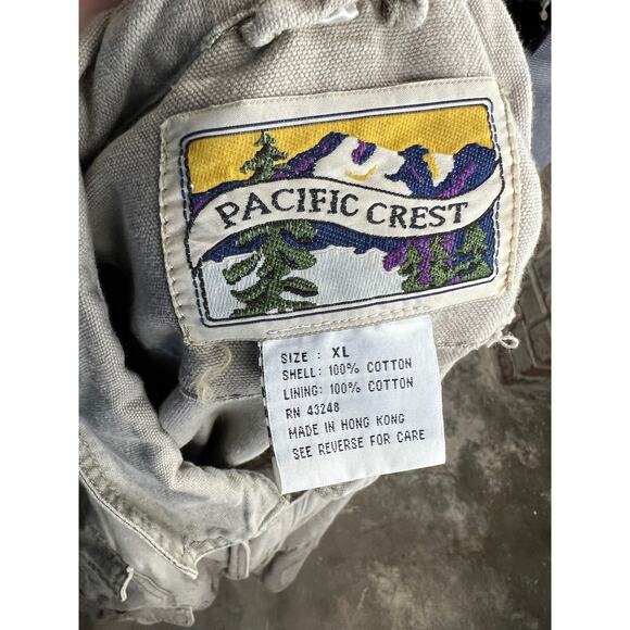 utility jacket vintage safari style khaki - Picture 7 of 8